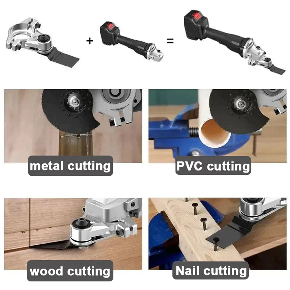 Universal Angle Grinder Attachment – All-in-One Cutting, Polishing & Sanding Converter