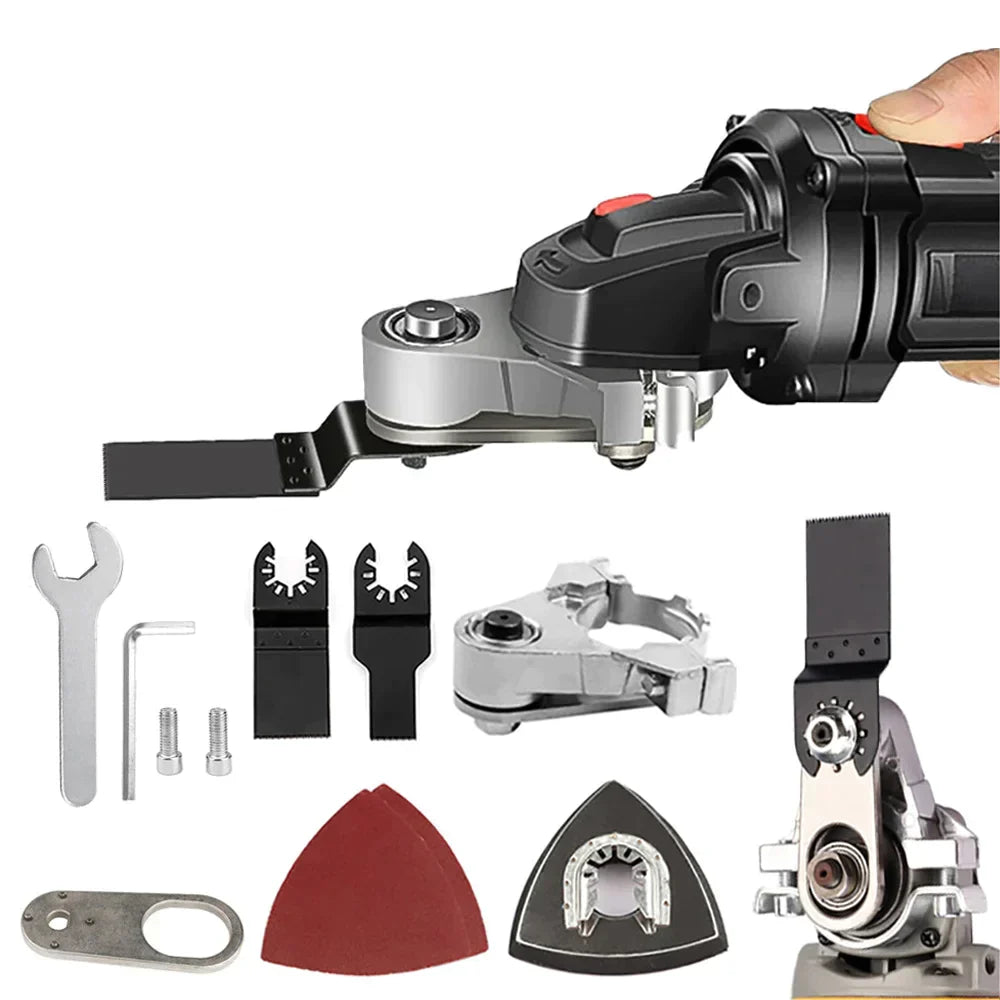 Universal Angle Grinder Attachment – All-in-One Cutting, Polishing & Sanding Converter