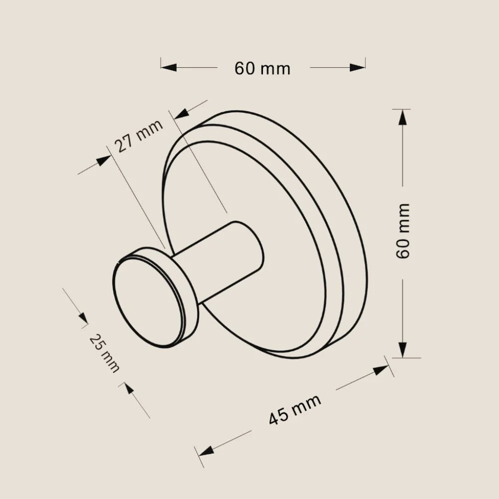 Premium-Wandhaken - ultrastarke bohrerlose Befestigung (2+2 FREE)